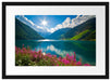 Blumenwiese See Passepartout 55x40