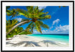 Palmenstrand Passepartout 100x70