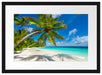 Palmenstrand Passepartout 55x40