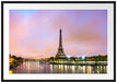 Eifelturm Paris bei Nacht Passepartout 100x70
