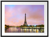 Eifelturm Paris bei Nacht Passepartout 80x60