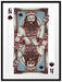 Card King white Passepartout 80x60