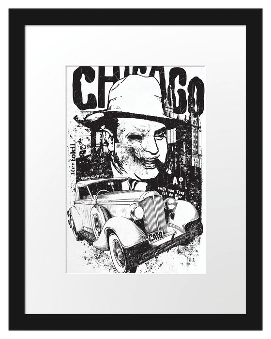 Chicago light Passepartout 38x30