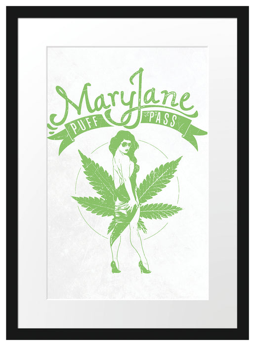 Mary Jane light Passepartout 55x40