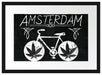 Amsterdam Black Passepartout 55x40