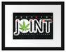 Pass the joint Black Passepartout 38x30