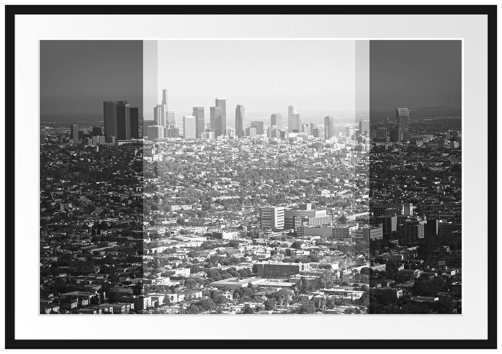 Los Angeles Metropolitan Area Passepartout 100x70