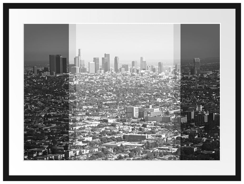 Los Angeles Metropolitan Area Passepartout 80x60