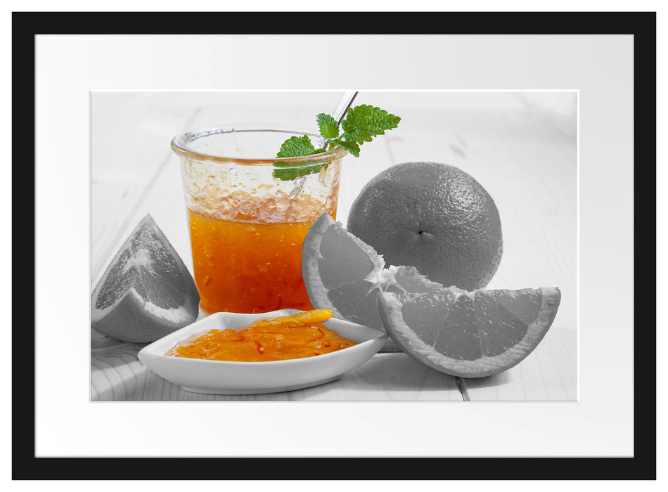 Orangen Marmelade Orangensaft Passepartout 55x40
