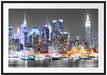 New York Skyline Passepartout 100x70