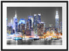 New York Skyline Passepartout 80x60