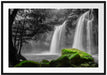 Wasserfall im Dschungel Passepartout 100x70