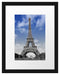 Eifelturm mit Himmel Paris Passepartout 38x30