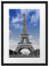 Eifelturm mit Himmel Paris Passepartout 55x40