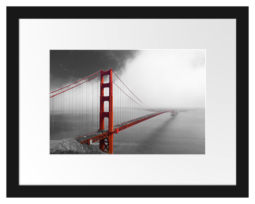 Golden Gate Bridge USA Passepartout 38x30