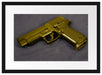 Pistolen Waffen Passepartout 55x40
