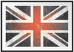 British Union Jack Passepartout 100x70