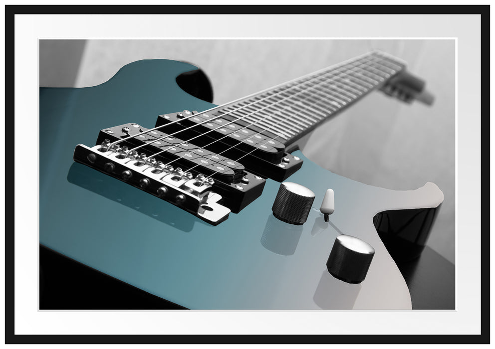 E-Gitarre Passepartout 100x70