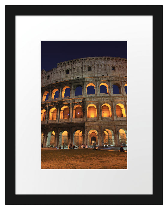 Colosseum in Rom Italien Italy Passepartout 38x30