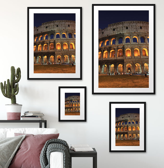 Colosseum in Rom Italien Italy Passepartout Dekovorschlag