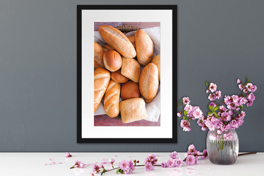 Brot Frühstück Passepartout Wohnzimmer