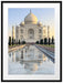 Taj Mahal Passepartout 80x60