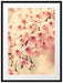 Kirschblüten B&W Passepartout 80x60