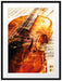 Geige Passepartout 80x60