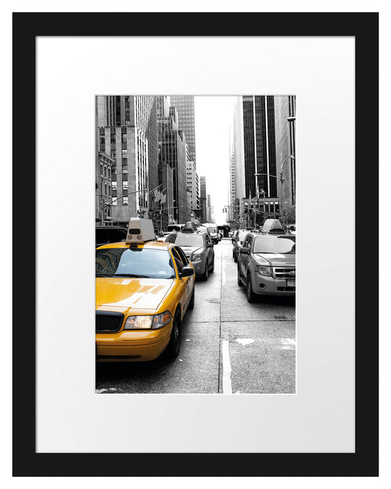 Taxi in New York Passepartout 38x30