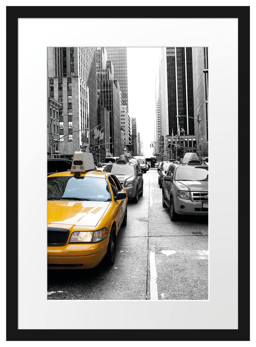 Taxi in New York Passepartout 55x40