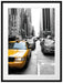 Taxi in New York Passepartout 80x60
