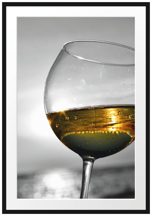 Weinglas Passepartout 100x70