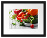 Gemüseteller Passepartout 38x30