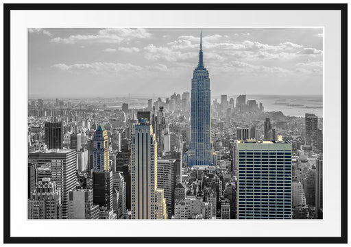 New Yorker Empire State Building Passepartout 100x70