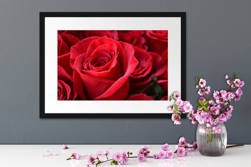 Romantische Rosen Passepartout Wohnzimmer