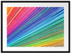 Bunter Farbfächer Passepartout 80x60