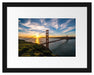 Golden Gate Bridge Passepartout 38x30