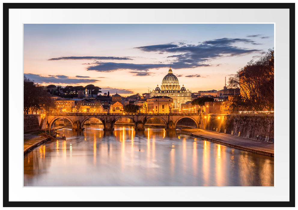 der Basilika St. Peter in Rom Passepartout 100x70