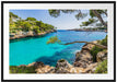 Mallorca Bay Cove Passepartout 100x70