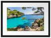 Mallorca Bay Cove Passepartout 55x40