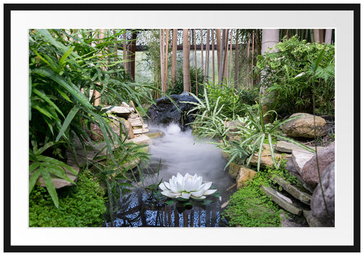 Zen Garten Japan Passepartout 100x70