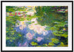 Claude Monet - Seerosen II Passepartout Rechteckig 100