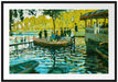 Claude Monet - Badende in La Grenouillère Passepartout Rechteckig 100
