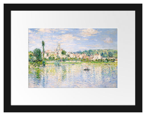 Claude Monet - Vétheuil im Sommer Passepartout Rechteckig 30