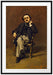 Claude Monet - Dr. Leclenché Passepartout Rechteckig 100