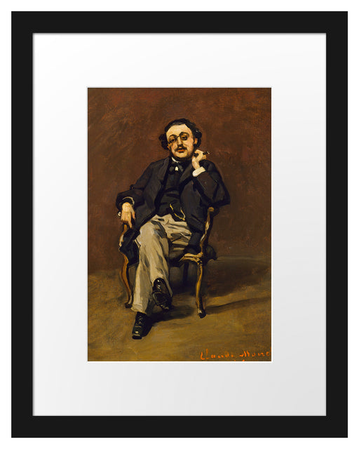 Claude Monet - Dr. Leclenché Passepartout Rechteckig 30
