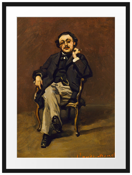 Claude Monet - Dr. Leclenché Passepartout Rechteckig 80