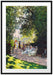 Claude Monet - Der Park Monceau Passepartout Rechteckig 100