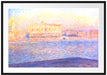 Claude Monet - Blick von Santa Maria Maggiore Passepartout Rechteckig 100