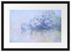 Claude Monet - Île aux Orties bei Vernon Passepartout Rechteckig 40
